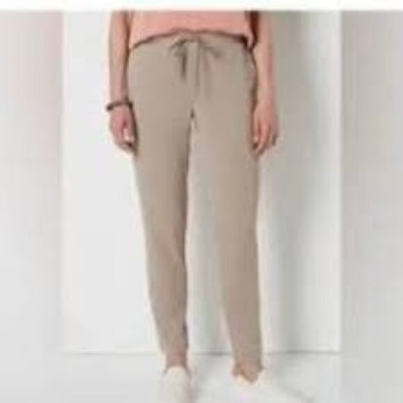 J. Jill Pure Jill Sand-Washed Tencel Blend modal XL Petite Joggers - Picture 1 of 12